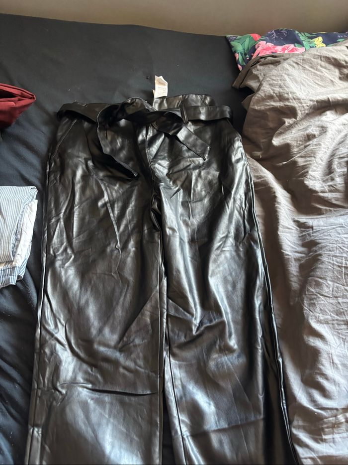 Pantalon similicuir cuir - photo numéro 4