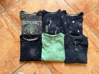 Lot 6 t-shirt Kiabi 4ans neuf