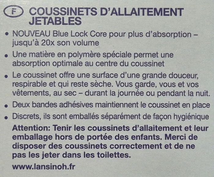 Coussinets d'allaitement jetables - photo numéro 3