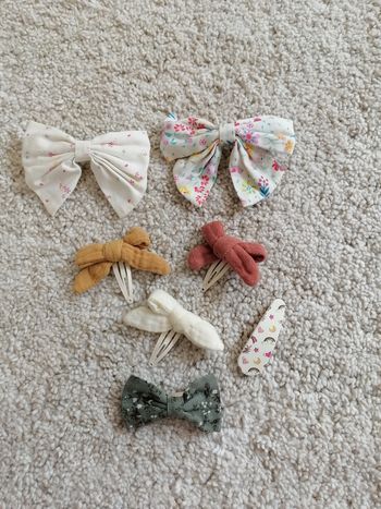 Lot barrettes 