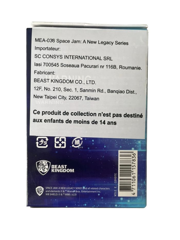 Figurine Mini Egg Attack Space Jam A New Legacy Wile E.Coyote Beast Kingdom neuf - photo numéro 2