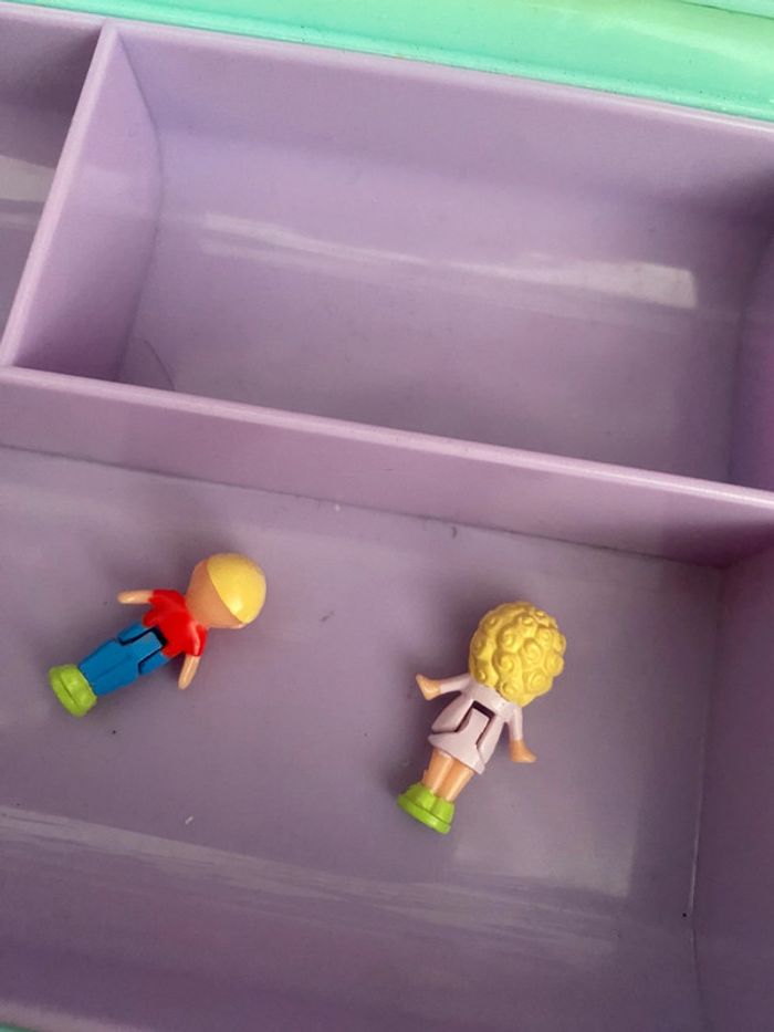 Trousse façon plumier polly pocket + accessoires - photo numéro 5