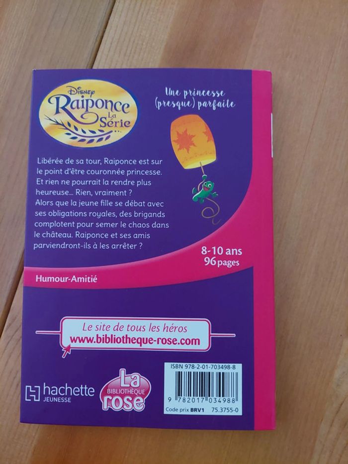 Livre Raiponce : Une princesse presque parfaite - photo numéro 2
