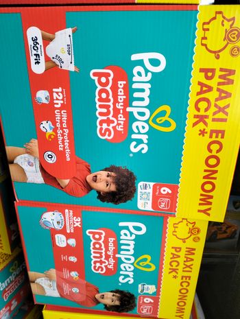 Couches Pampers T6