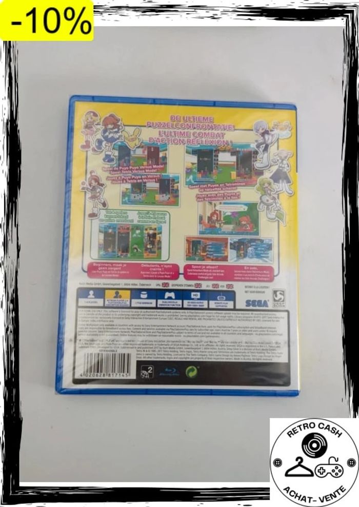 Puyopuyo Tetris - Neuf Sous Blister - Ps4 - photo numéro 2