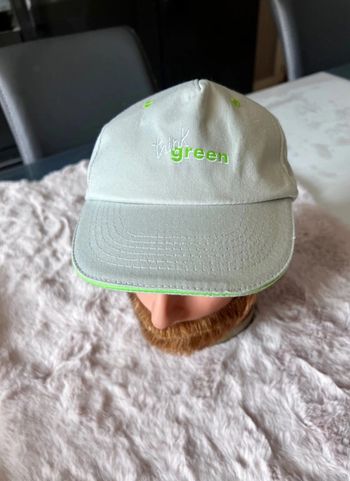 Casque gris clair et menthe taille unique