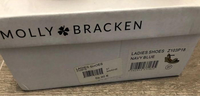 Jolies compensées espadrilles Molly Bracken taille 37 - photo numéro 10