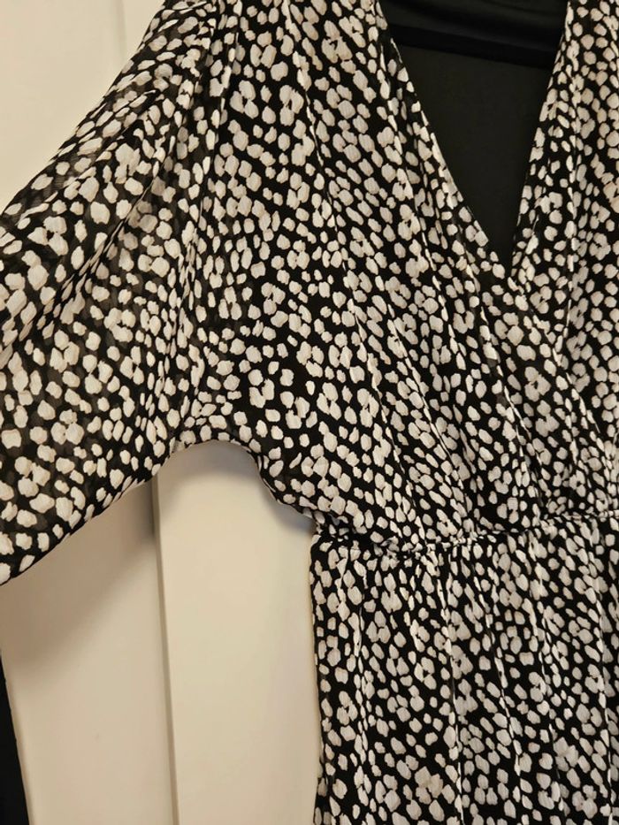 Robe leopard cache coeur en voile Etam - photo numéro 7