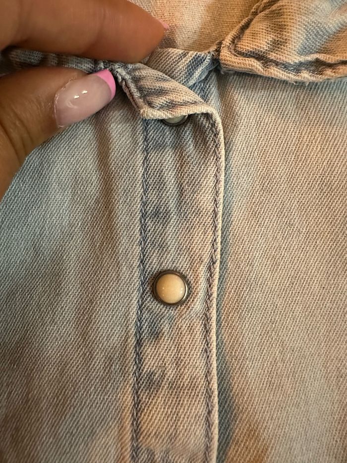 Chemise en jeans Zara đ - photo numĂ©ro 3