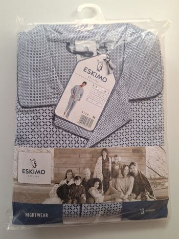 Pyjama homme grande taille imprimé deux pièces