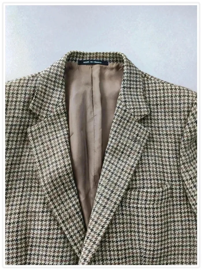 Veste Blazer vintage homme Guy Laroche – Style rétro chic T.M - photo numéro 3
