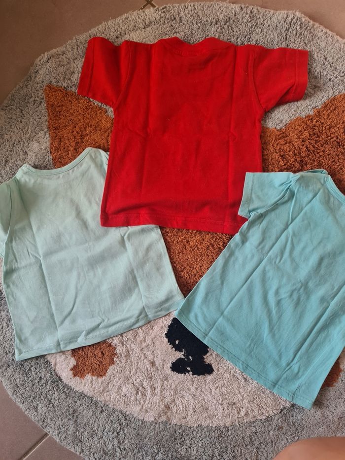 Lot de 3 t-shirts- 12mois - photo numéro 5