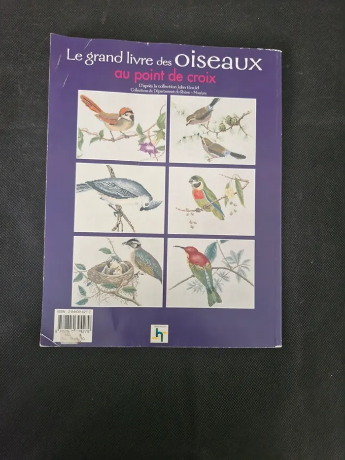 Le grand livre des oiseaux au point de croix - John Gould - photo numéro 6