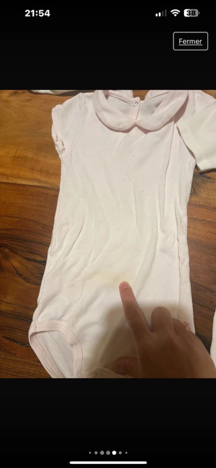 Bodies fille 12 mois petit bateau - photo numéro 6