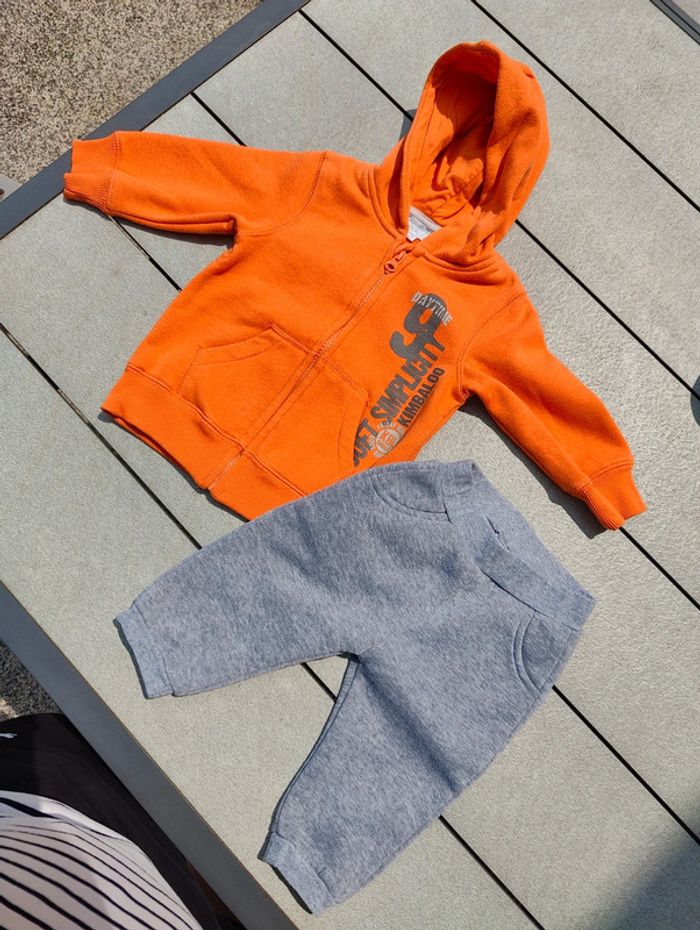 Ensemble jogging garçon 12 mois neuf - photo numéro 2