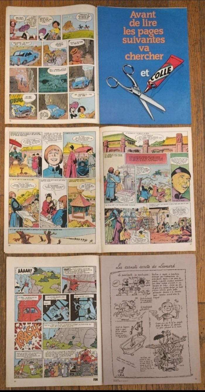 Lot de 3 anciennes bd "les minis blocs Pif" vintage - photo numéro 3