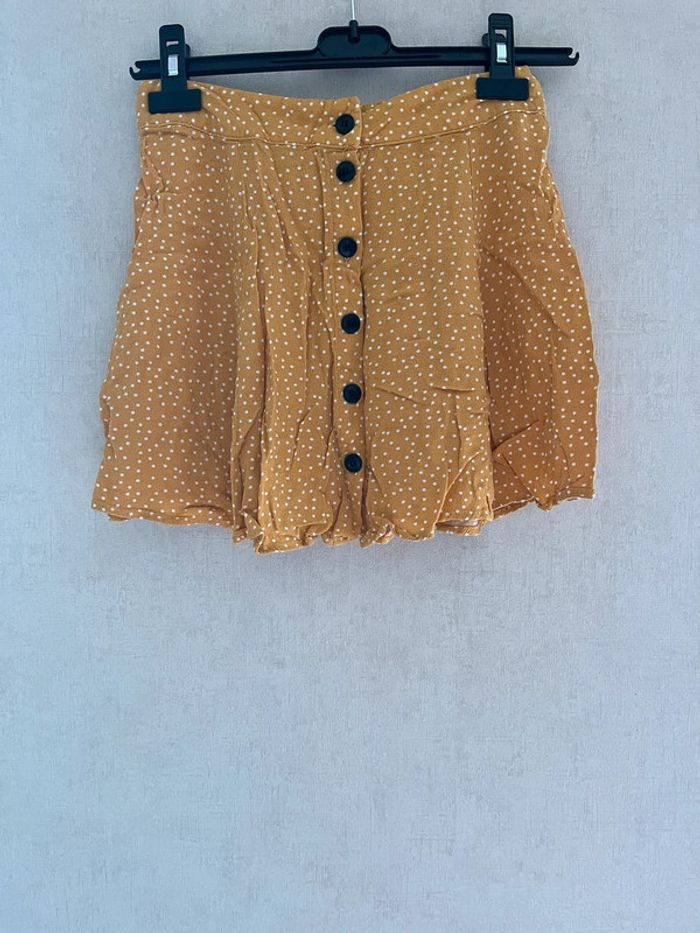 Mini jupe moutarde