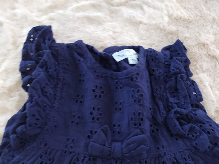 Robe bleu marine 6 mois - photo numéro 3