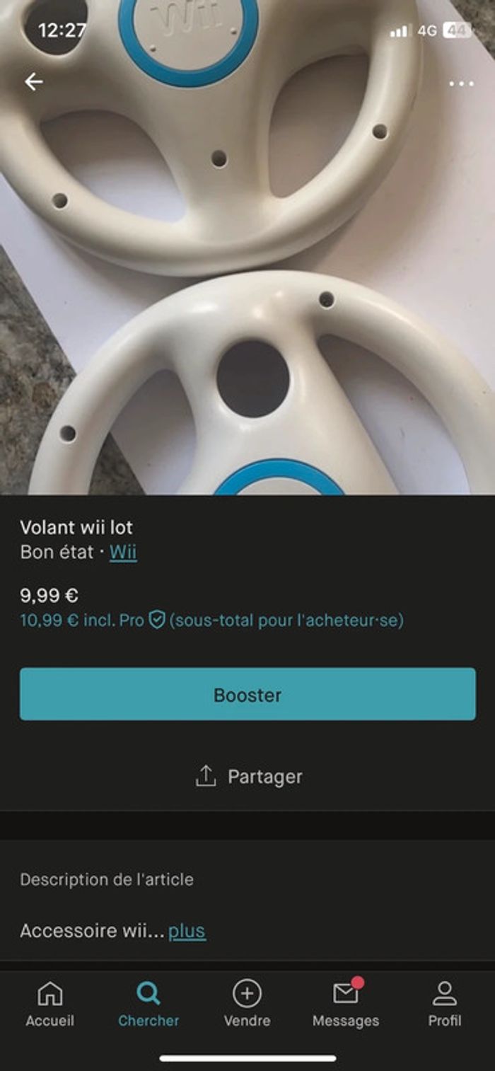 Lot Mario volant