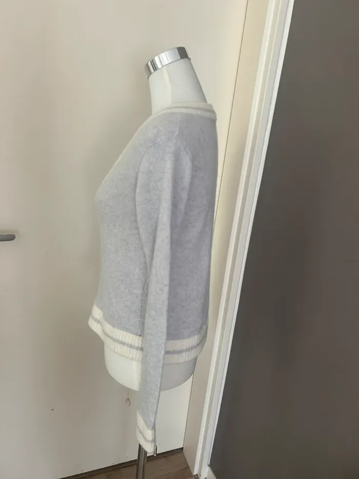 Max&Moi pull gris cachemire taille XS - photo numéro 4