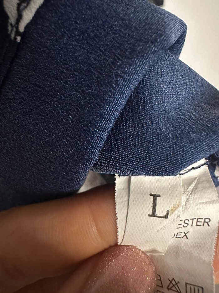 Chemisier fleuri taille L/40 très bon état - photo numéro 5
