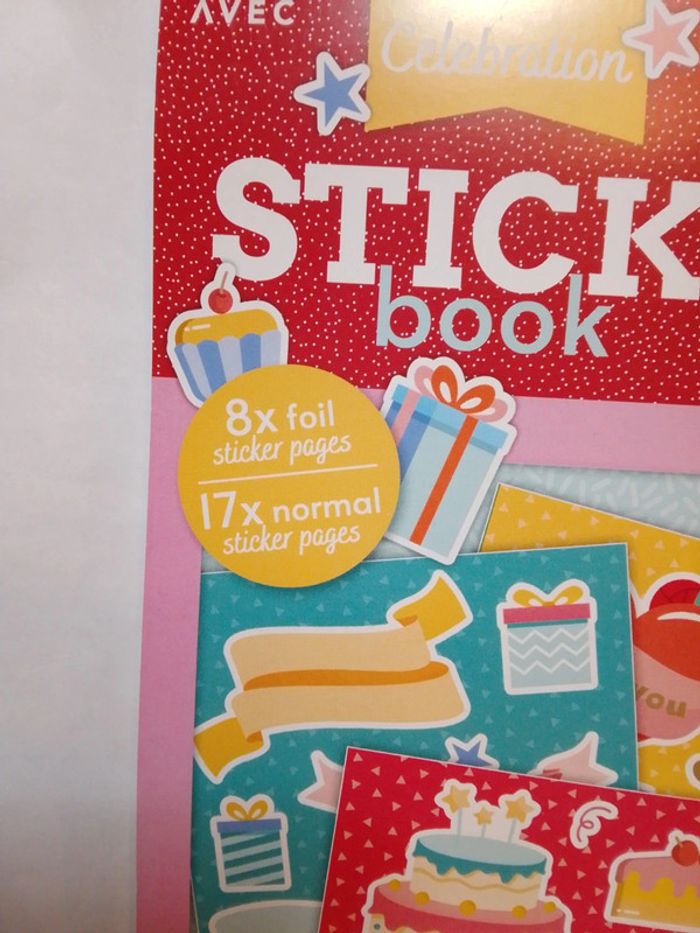 Sticker book élastique "Célébration" - photo numéro 3