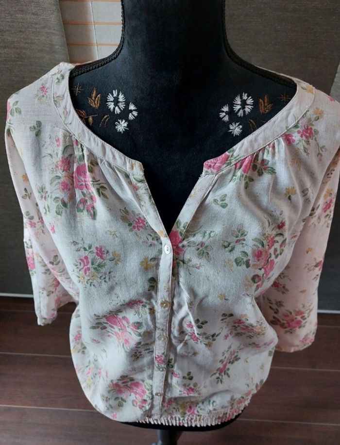 Blouse fleurie - photo numéro 2