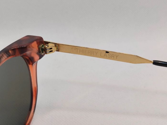 Lunettes de soleil Thierry Lasry Sofltly en acétate écaille rose - photo numéro 4