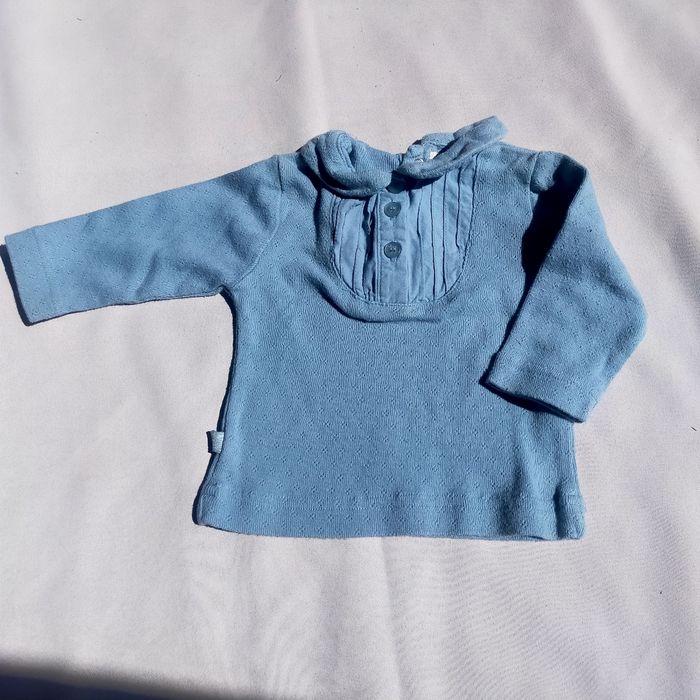 T-shirt 3mois manches longues obaïbi