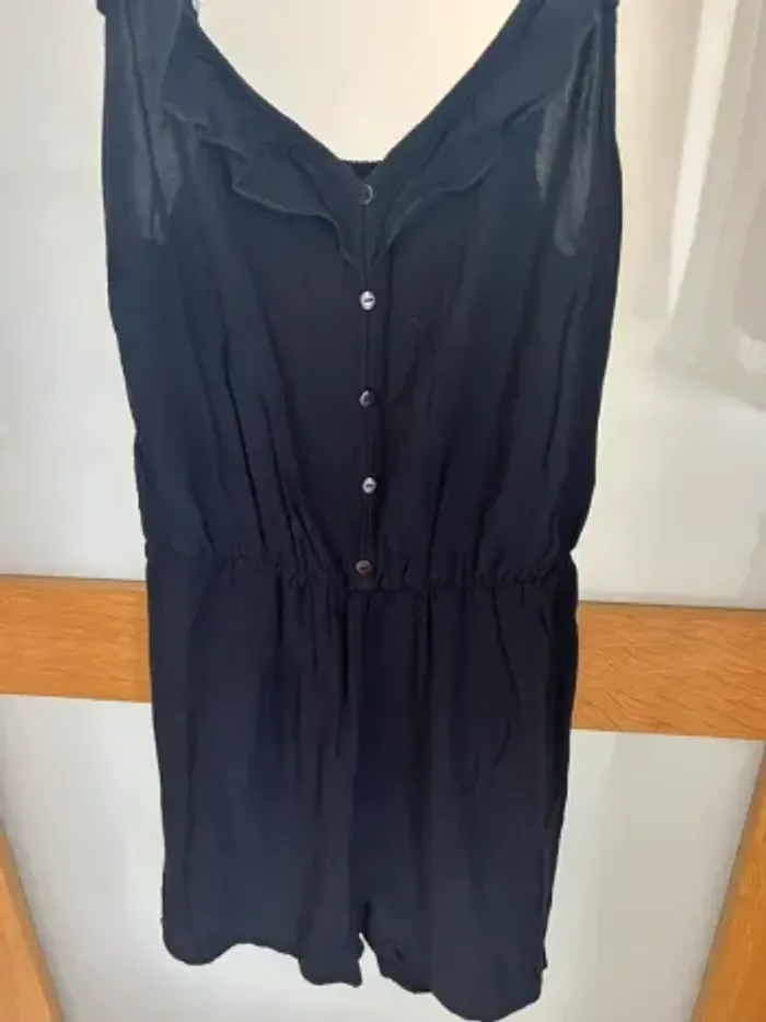 Combinaison short bleue