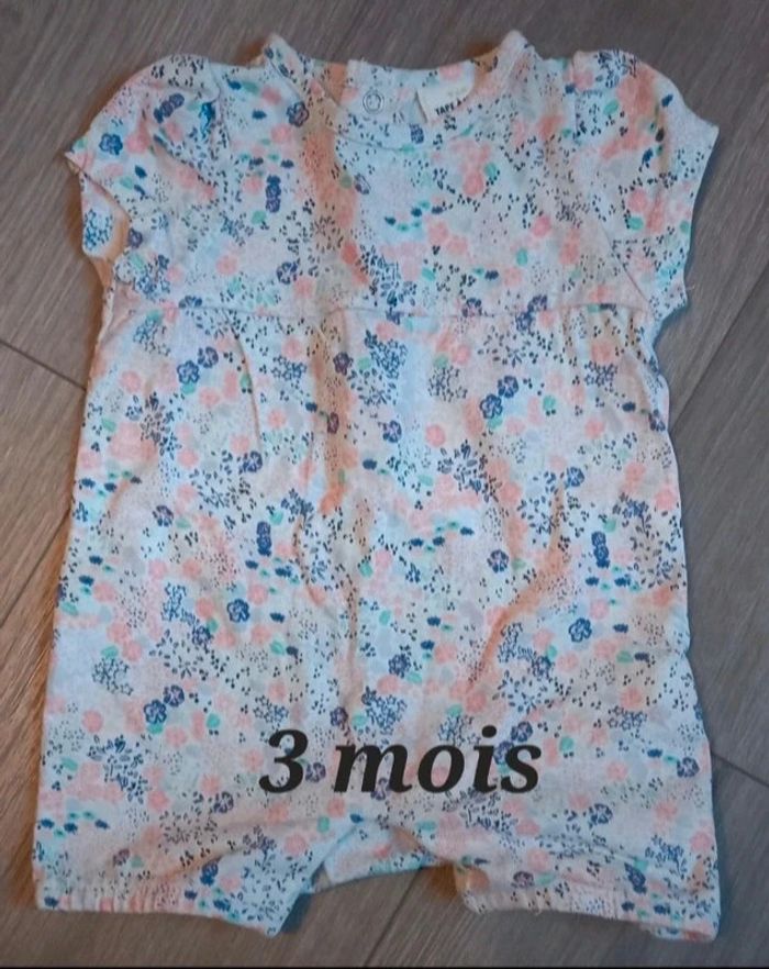 Combi short 3 mois