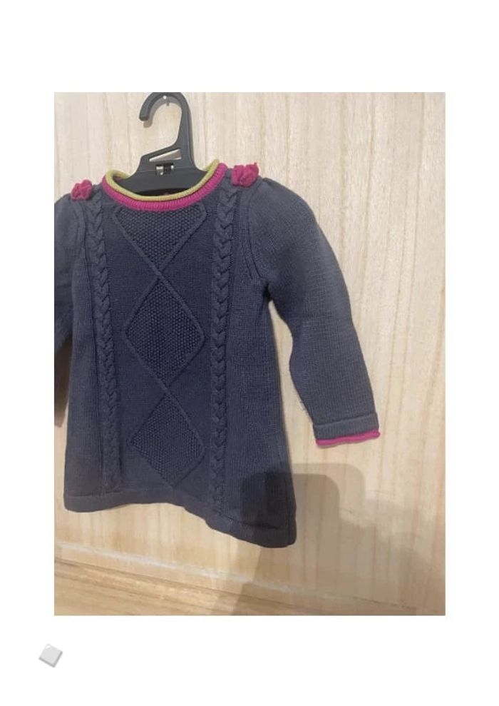 Pull long hiver fille - 6 mois - photo numéro 9