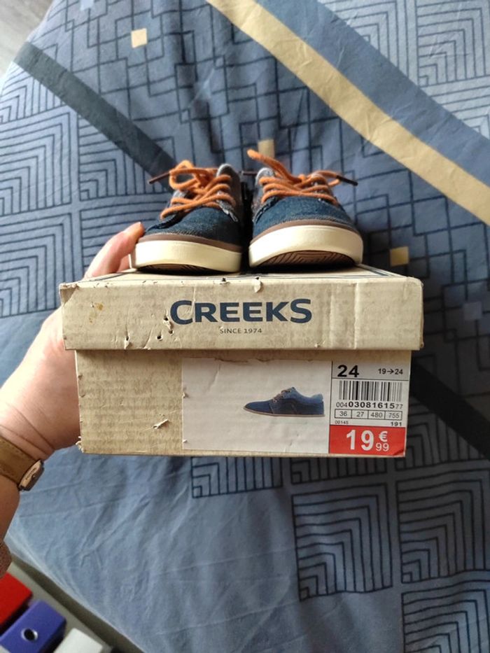 Chaussures jeans creeks 24 - photo numéro 5
