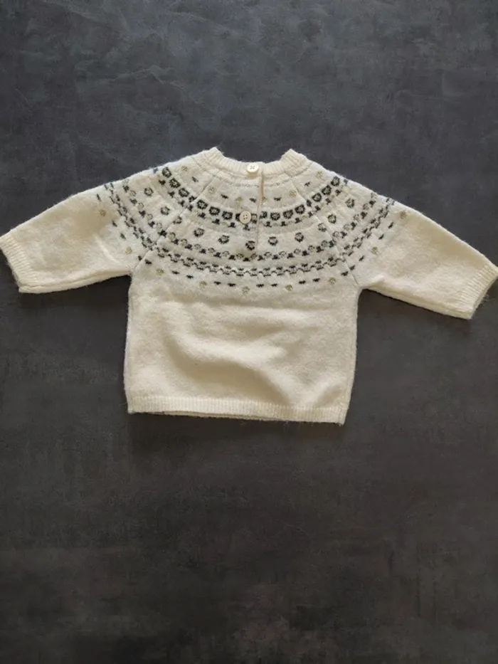 Pull 6 mois Lulu Castagnette - photo numéro 2