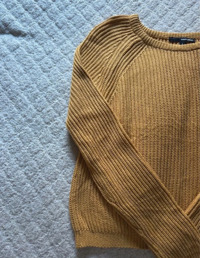 Pull en maille, moutarde, Tally Weijl - photo numéro 3