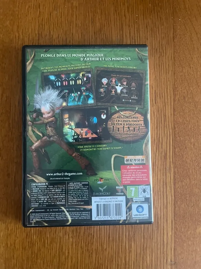 Jeu Pc Arthur et la vengeance de maltazard - photo numéro 3