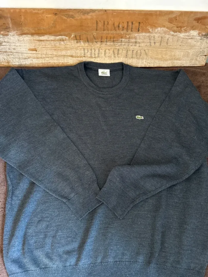 Lacoste pull laine - photo numéro 2