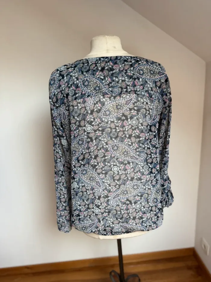 Superbe blouse fluide fleurie Esprit 🌸 L 40 - photo numéro 6