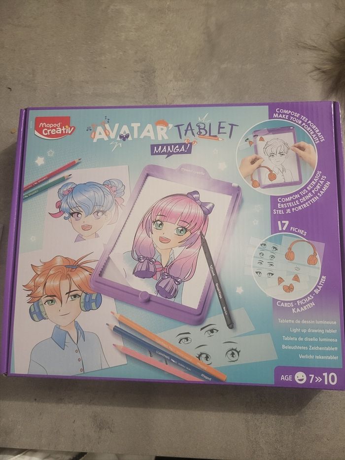 Jeu Manga Avatar Tablet lumineuse Maped Creativ Neuf