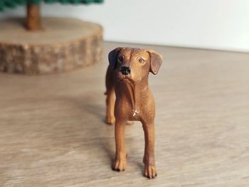 Figurine chienne de Rodhésie Animal domestique Schleich