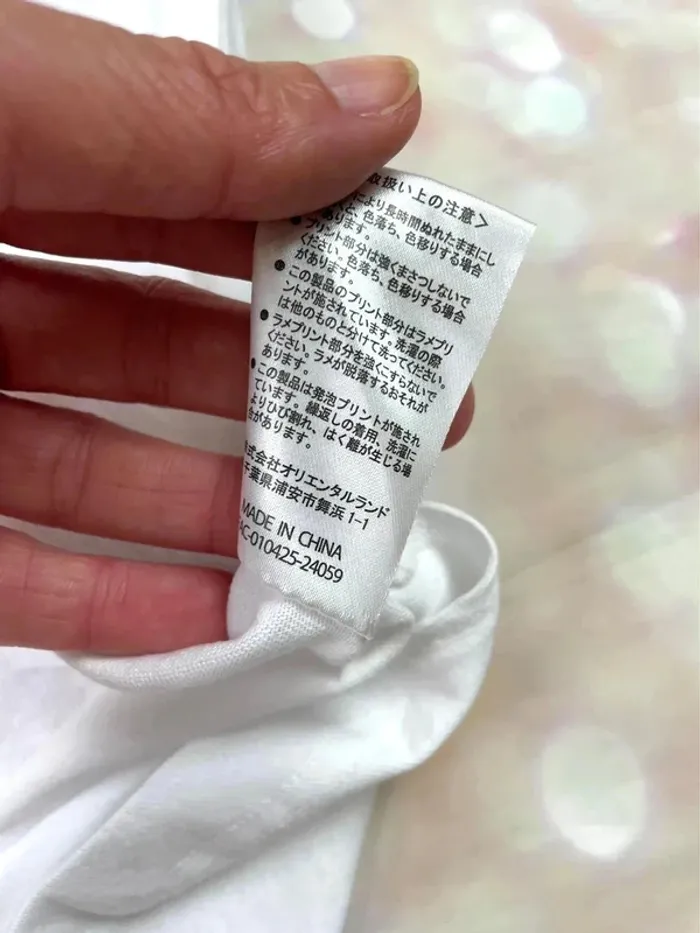 Spirit T-shirt blanc Tokyo Disney Resort Mixte - photo numéro 9