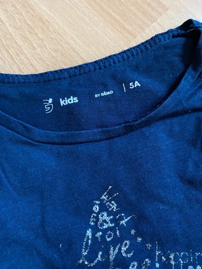 T-shirt Gémo Taille 5 ans - photo numéro 3