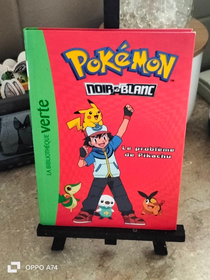 Livre Pokemon Noir et Blanc 🩷 Le problème de pikachu