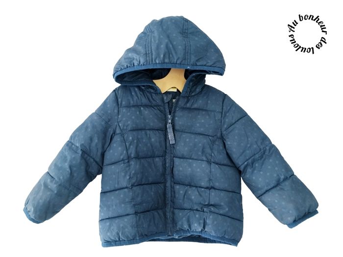 23 mois 2 ans manteau doudoune Tape à l'oeil 86 cm
