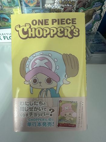 One Piece Chopper's Full-Color Volume 1 w/ Card Game Tony Tony Chopper