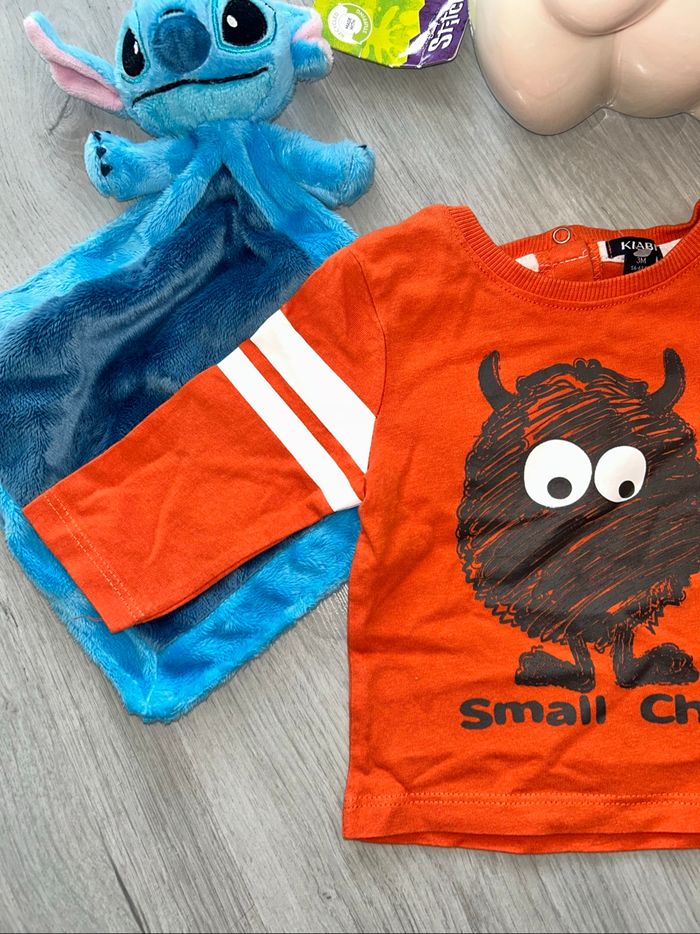 T-shirt manche longue 3 mois - photo numéro 2