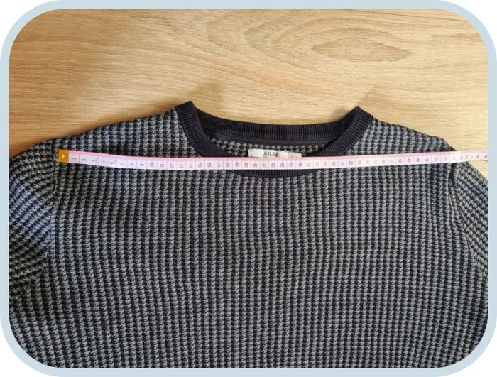 Pull à col rond noir/gris Jules Homme Taille L - photo numéro 6