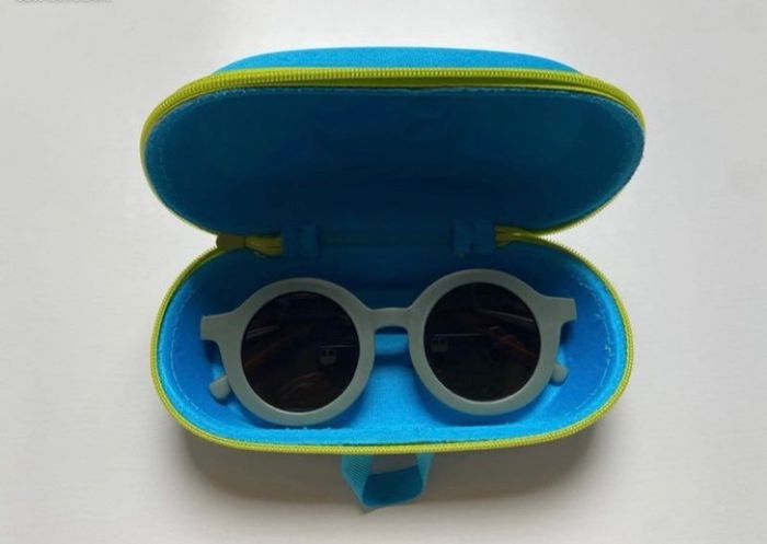 Étui à lunettes coque rigide bleu turquoise Décathlon - photo numéro 9