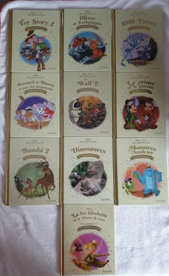 Mes petits livres d'or Disney 51 à 60