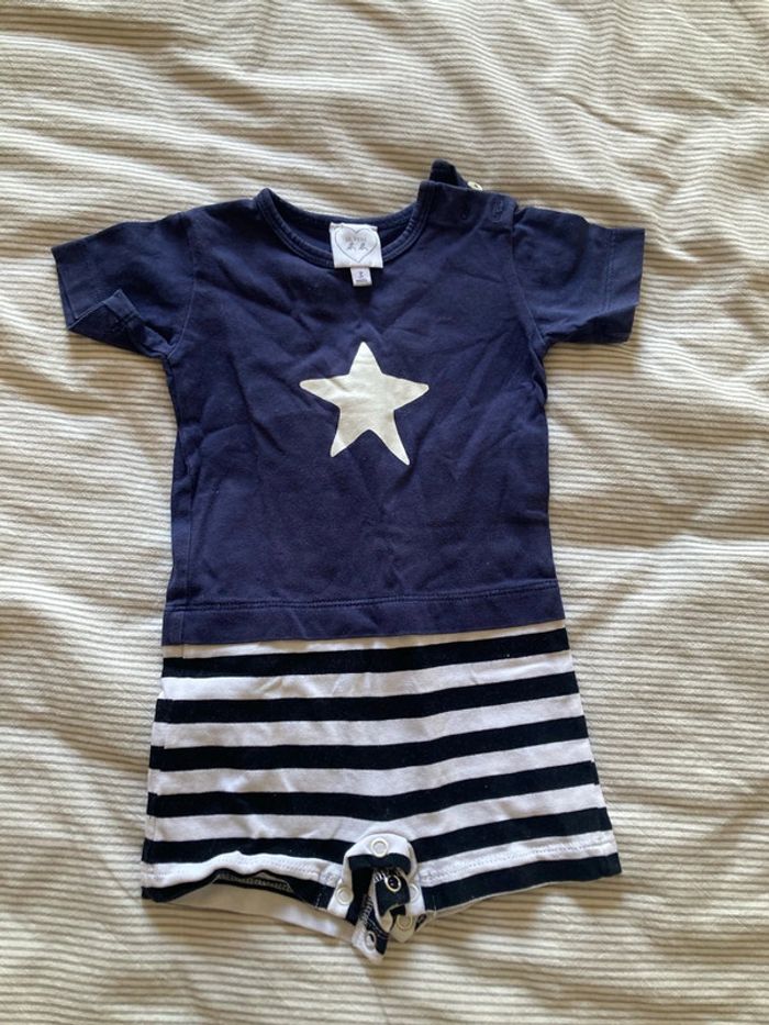 Combishort bébé Agnès B 3 mois